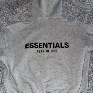 Essentials Gray Hoodie